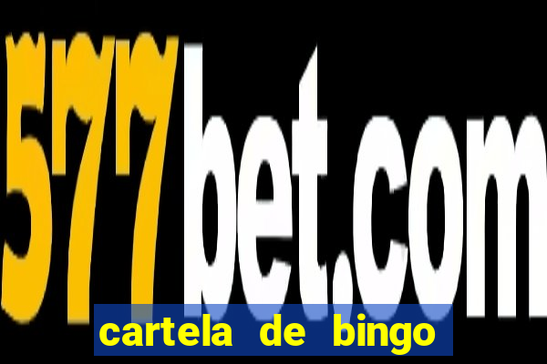 cartela de bingo 75 para imprimir